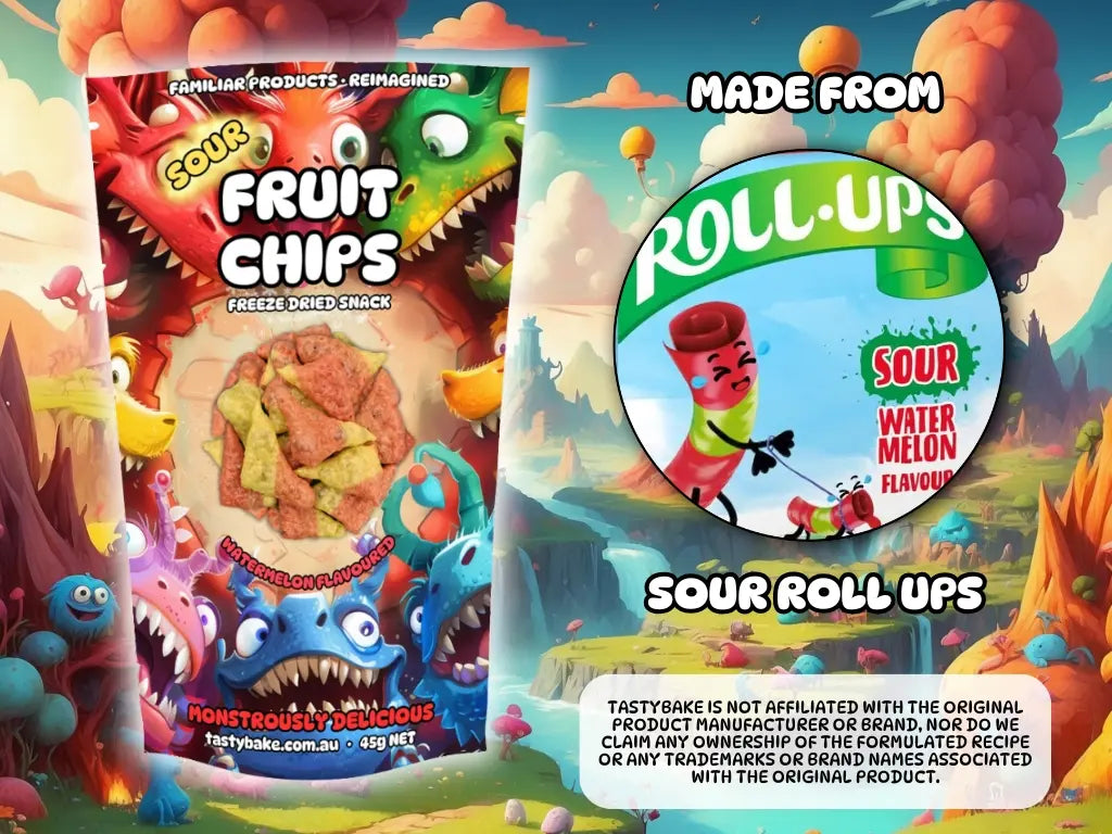Sour Fruit Chips (Watermelon)