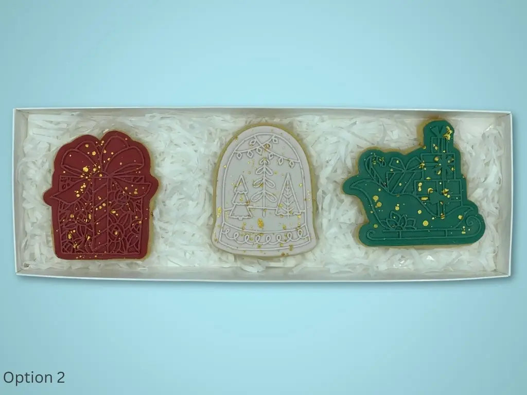 Christmas Cookie Box (Three Pack - Many Options - Limited Run)