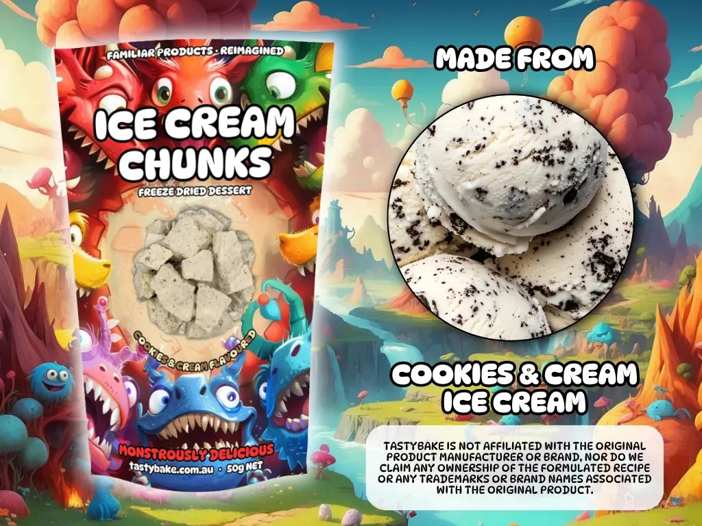 Ice Cream Chunks (Cookies & Cream)