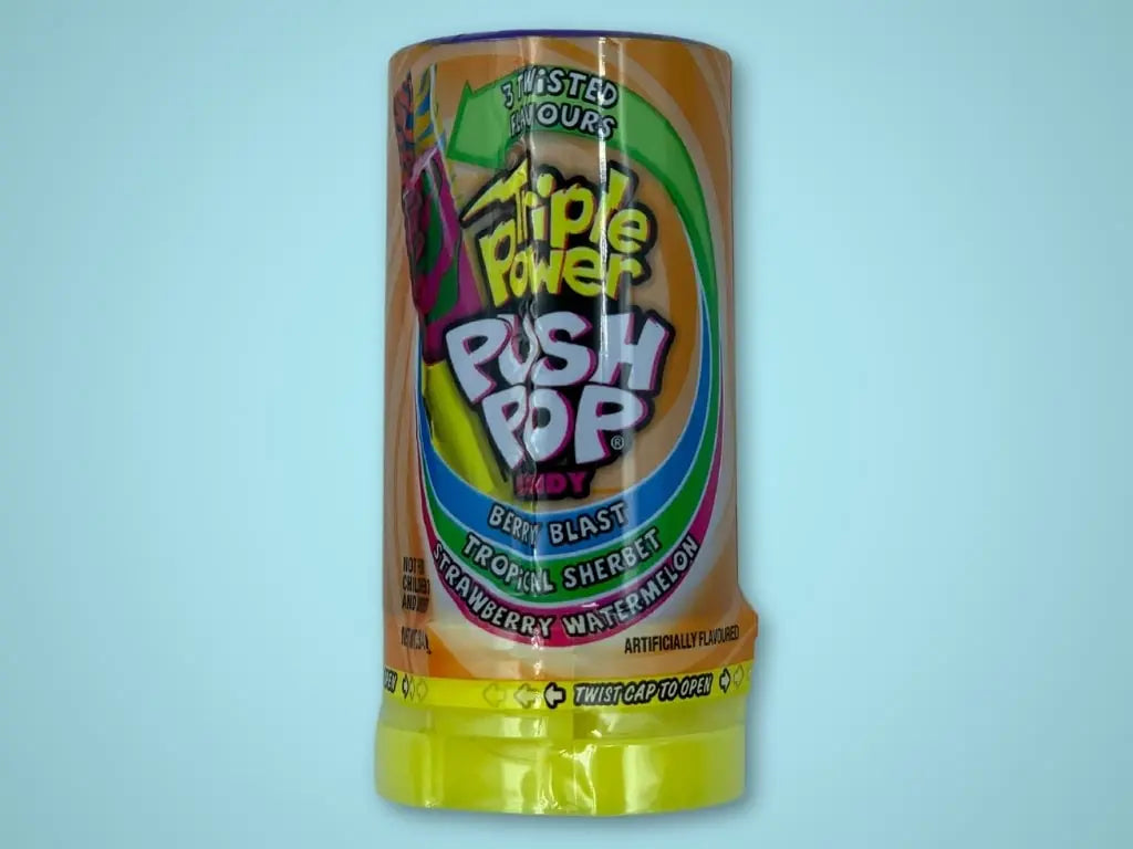 Triple Power Push Pop (Twisted Flavours) (Regular Candy (Singles)) - Tastybake