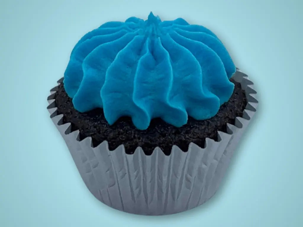 Vibrant Appreciation Mini Cupcakes (Vanilla Frosting)