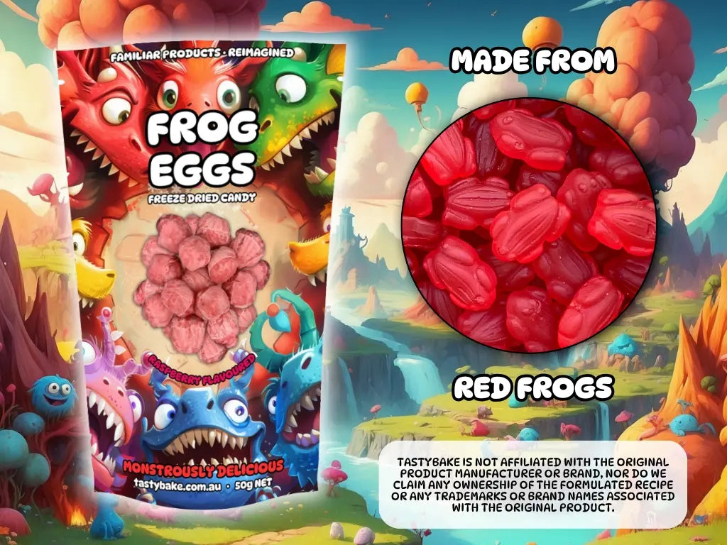 Frog Eggs (Raspberry) | Freeze Dried | Australia Wide Delivery – Tastybake