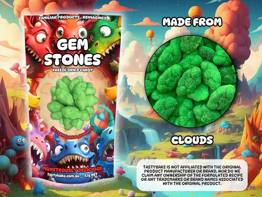 Gem Stones (Watermelon) (Freeze Dried Candy) - Tastybake