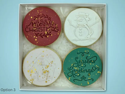 Christmas Cookie Box (Four Pack - Many Options - Limited Run)