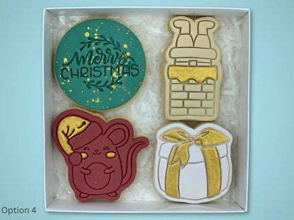 Christmas Cookie Box (Four Pack - Many Options - Limited Run)