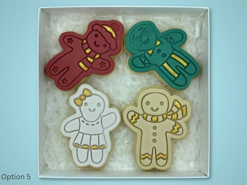 Christmas Cookie Box (Four Pack - Many Options - Limited Run)