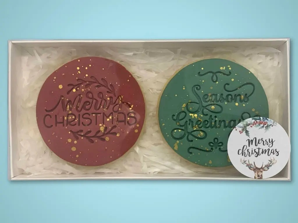 Christmas Cookie Box (Two Pack - Many Options - Limited Run)
