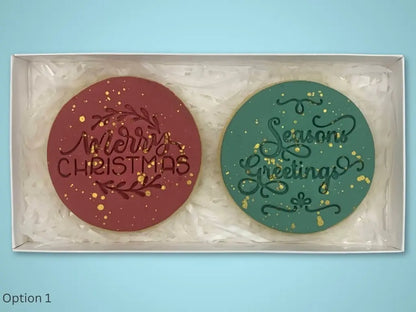 Christmas Cookie Box (Two Pack - Many Options - Limited Run)