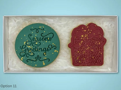 Christmas Cookie Box (Two Pack - Many Options - Limited Run)