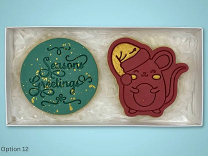 Christmas Cookie Box (Two Pack - Many Options - Limited Run)