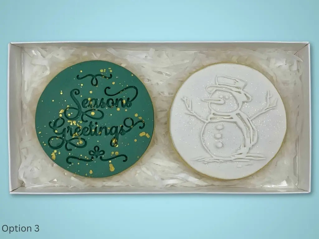 Christmas Cookie Box (Two Pack - Many Options - Limited Run)