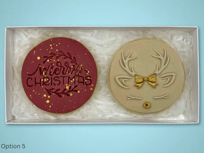 Christmas Cookie Box (Two Pack - Many Options - Limited Run)