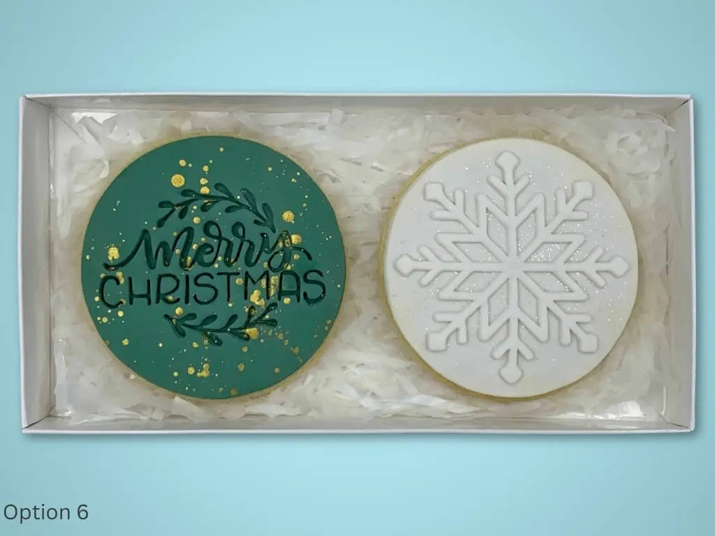 Christmas Cookie Box (Two Pack - Many Options - Limited Run)