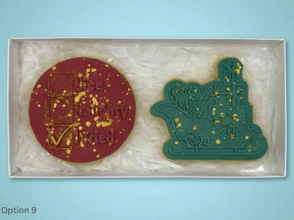 Christmas Cookie Box (Two Pack - Many Options - Limited Run)