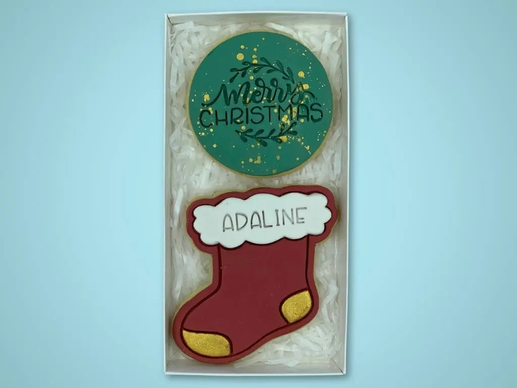 Christmas Cookie Box (Customisable Word - Limited Run)