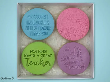 Educator Cookie Box (Four Pack - Many Options - Limited Run)