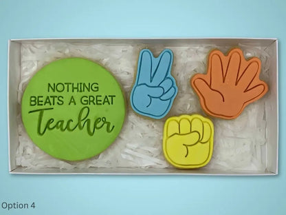 Educator Cookie Box (Two Pack - Many Options - Limited Run)