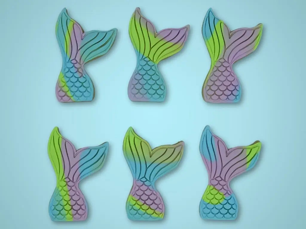 Mermaid Tail Cookies (Cookies) - Tastybake