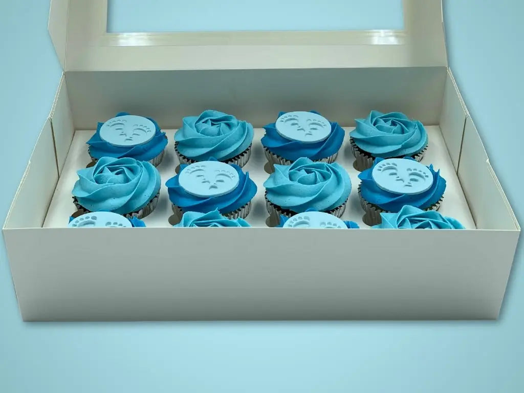 Baby Shower Cupcakes (Vanilla Frosting)