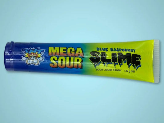 Mega Sour Slime (Blue Raspberry) (Regular Candy (Singles)) - Tastybake