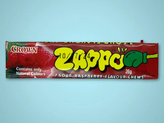 Zappo Chews (Sour Raspberry) (Regular Candy (Singles)) - Tastybake