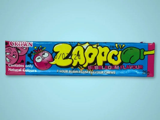 Zappo Chews (Sour Bubblegum) (Regular Candy (Singles)) - Tastybake
