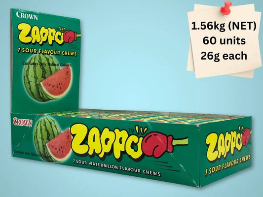 Zappo Chews Box (Sour Watermelon)