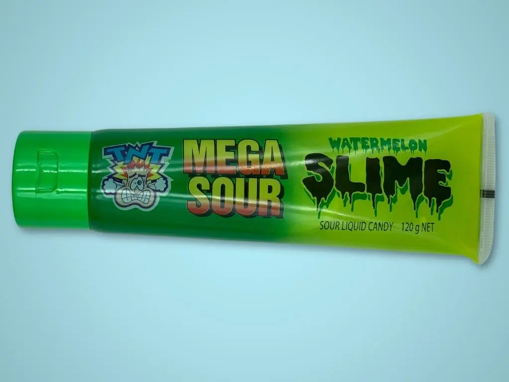 Mega Sour Slime Box (Watermelon & Grape) (Regular Candy (Bulk)) - Tastybake
