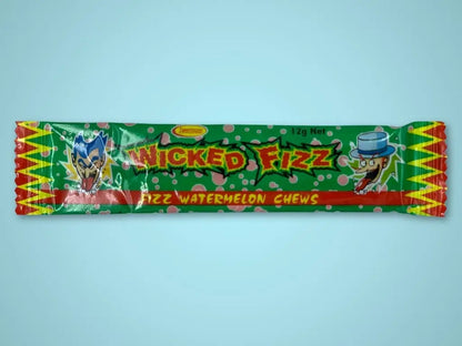 Wicked Fizz Chews Box (Watermelon) (Regular Candy (Bulk)) - Tastybake