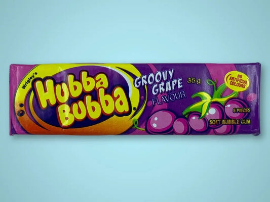 Hubba Bubba Chewing Gum (Grape) (Regular Candy (Singles)) - Tastybake