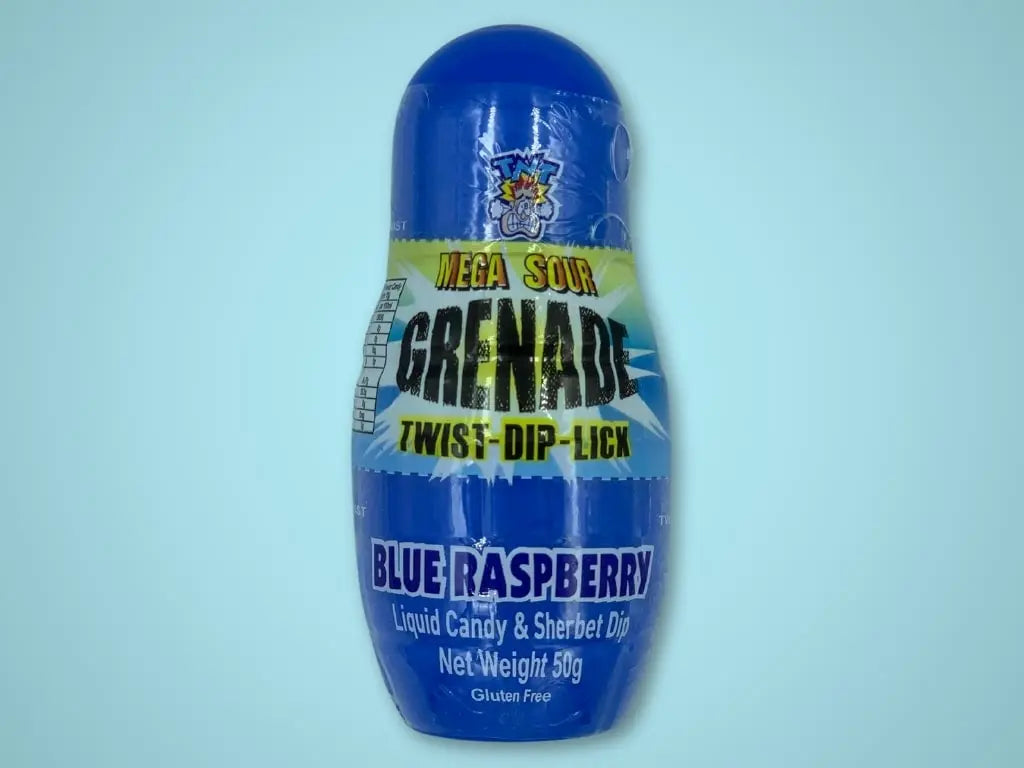 Mega Sour Grenade (Blue Raspberry) (Regular Candy (Singles)) - Tastybake