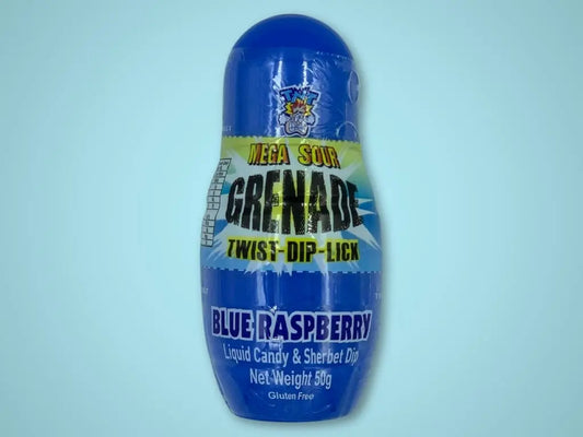 Mega Sour Grenade (Blue Raspberry) (Regular Candy (Singles)) - Tastybake