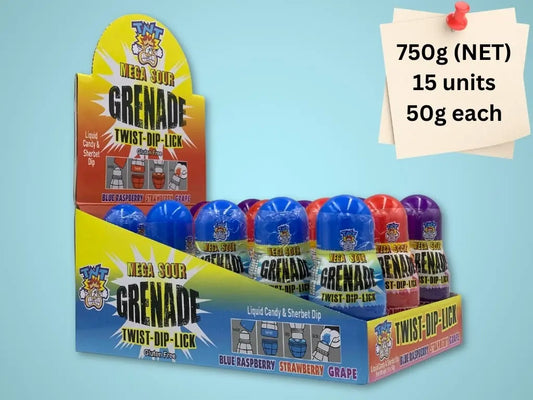 Mega Sour Grenade Box
