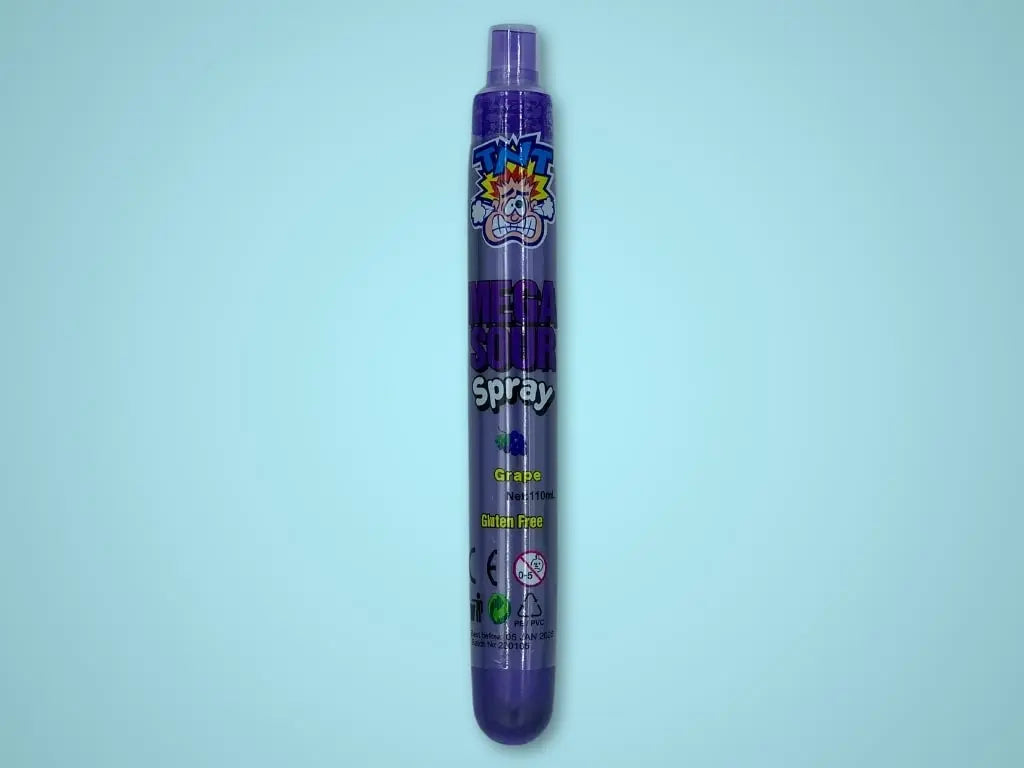 Mega Sour Spray (Grape) (Regular Candy (Singles)) - Tastybake