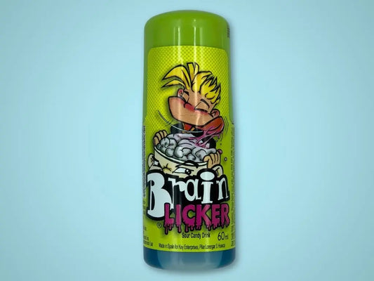 Brain Licker Sour Candy Drink (Blue Raspberry) (Regular Candy (Singles)) - Tastybake