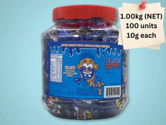 Ka Bluey Sour Blast Candy & Gum Tub
