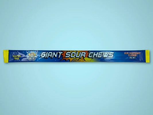 Giant Sour Chews (Blue Raspberry) (Regular Candy (Singles)) - Tastybake