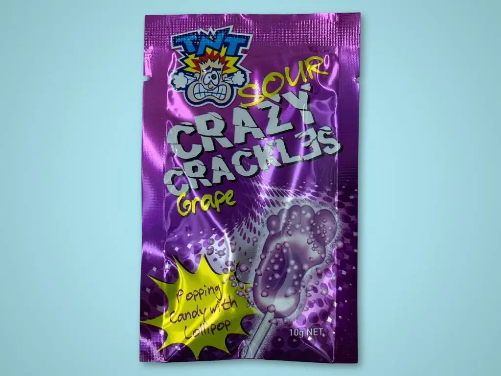 Sour Crazy Crackles (Grape) (Regular Candy (Singles)) - Tastybake