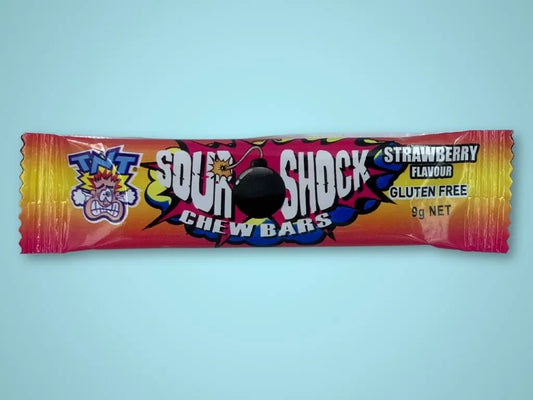 Sour Shock Chew Bars (Strawberry) (Regular Candy (Singles)) - Tastybake