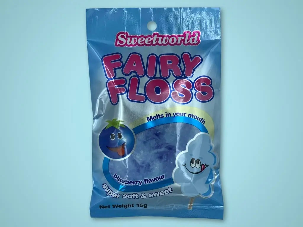 Fairy Floss Box (Blueberry) (Regular Candy (Bulk)) - Tastybake